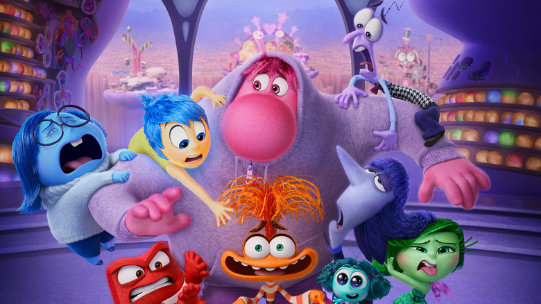 Inside Out 2 novo pôster de emoções 