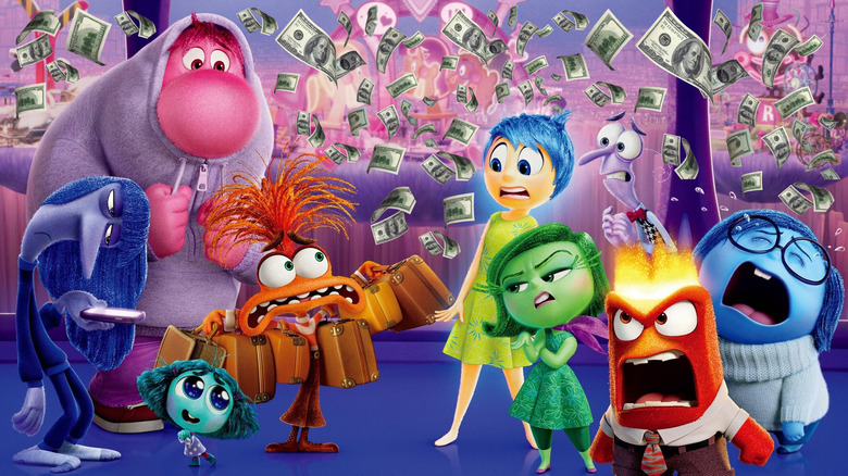 Inside Out 2 poster money 