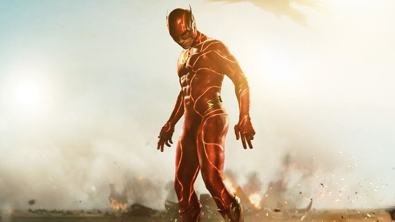 The Flash movie character poster 