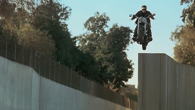 Terminator 2 bike jump