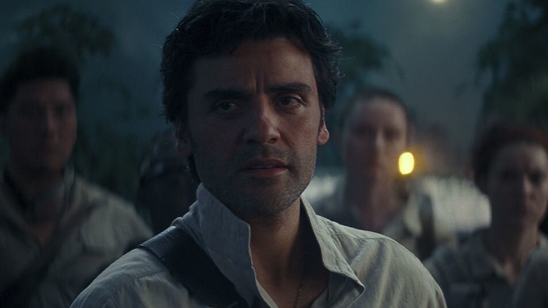 Oscar Isaac's Poe revaing that somehow, Palpatine returned in Star Wars: The Rise of Skywalker