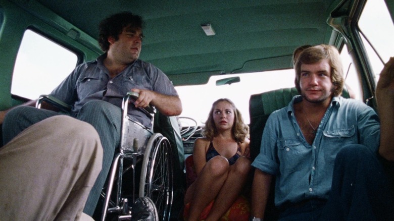 The Texas Chain Saw Massacre 1974 van scene