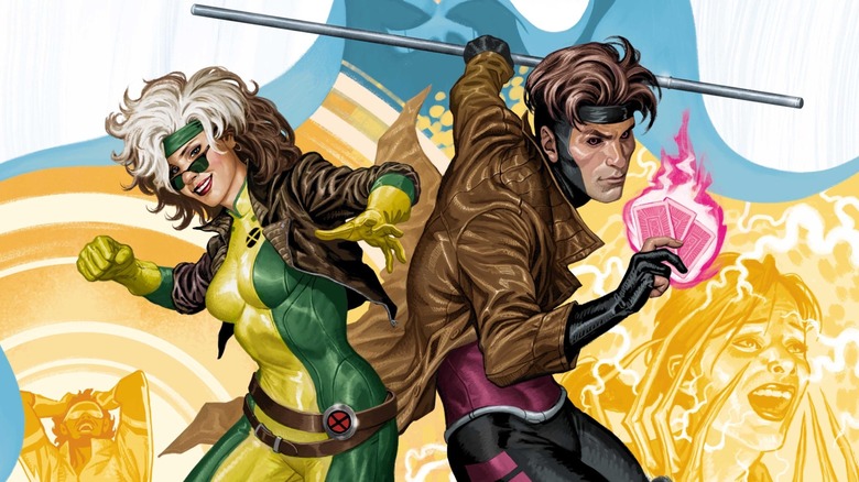 X-Men Rogue and Gambit 2023 comic cover Steve Morris