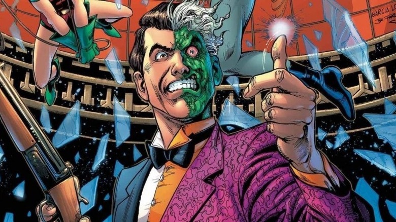 Drawing of Two-Face