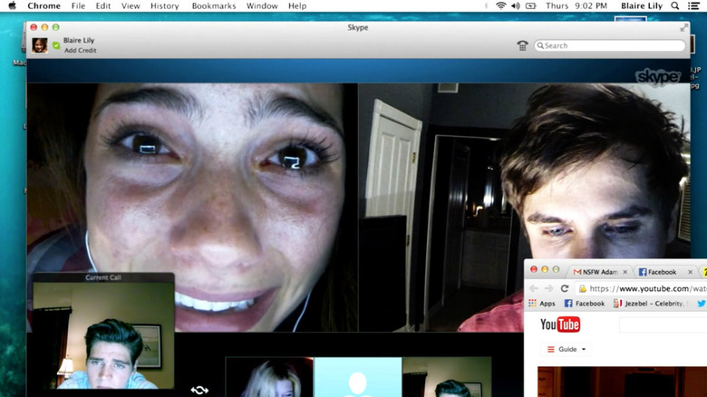 people chat online in Unfriended