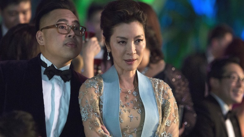 Michelle Yeoh is judging her guests.