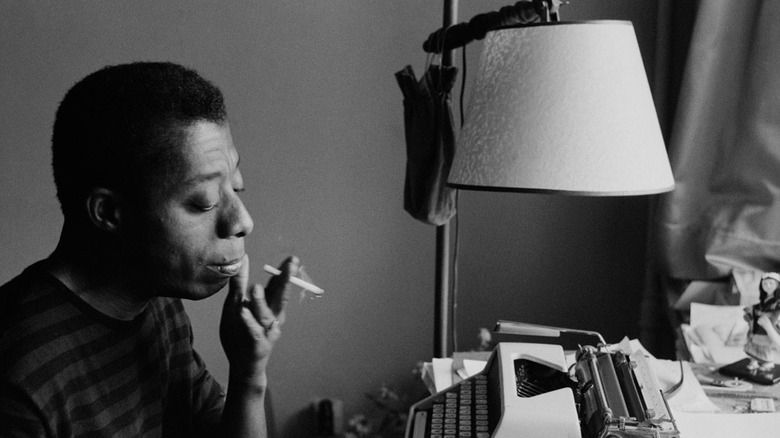 i am not your negro james baldwin smoking typewriter