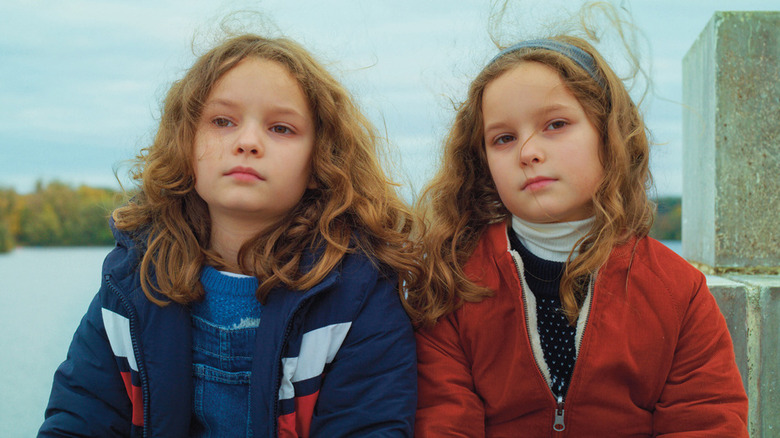 little girls by sea windy jackets