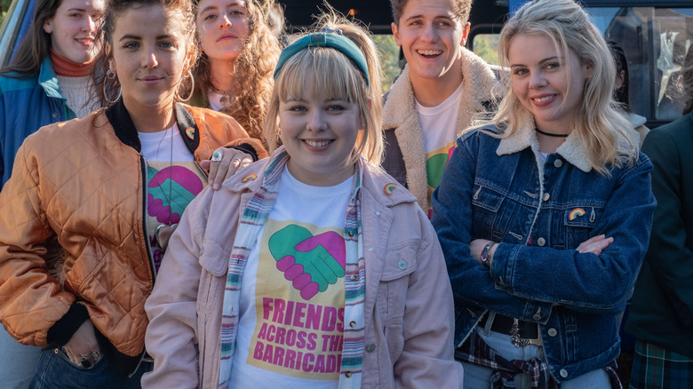 The Derry Girls attend a school event