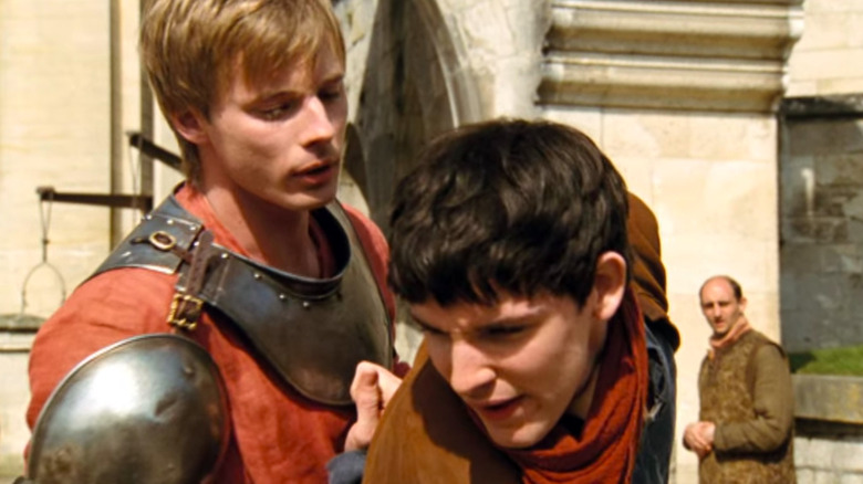 Arthur and Merlin meet 