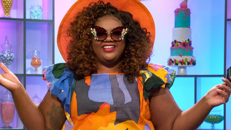 Nicole Byer introduces a new episode of Nailed It