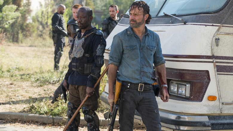 Rick and Morgan go to war on The Walking Dead