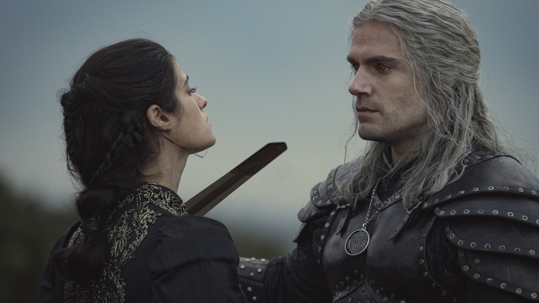 Geralt confronts Yennifer