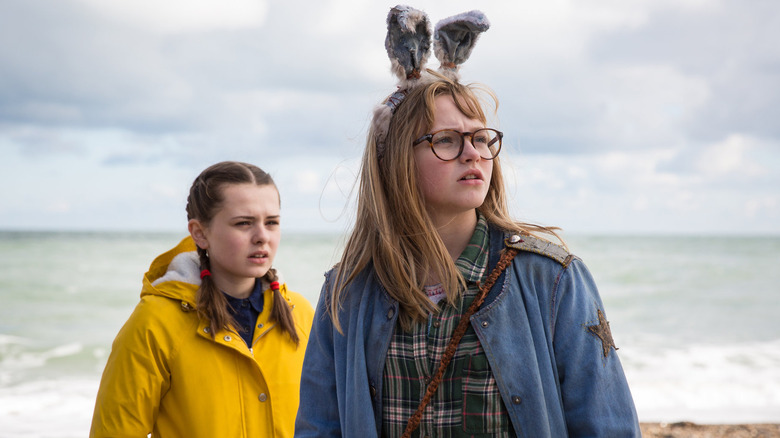 Barbara, on the lookout for danger in I Kill Giants