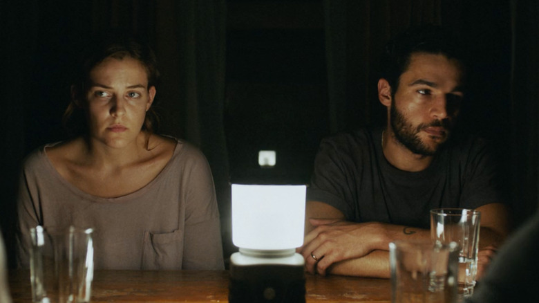 Riley Keough and Christopher Abbott in It Comes at Night