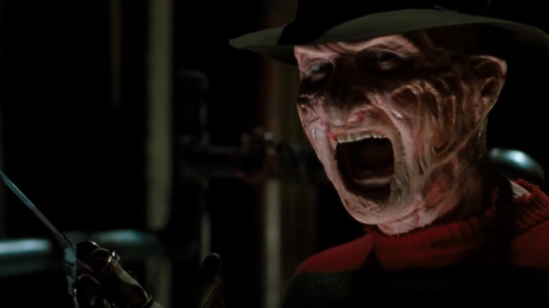 Freddy with his mouth open in Freddy's Dead: The Final Nightmare