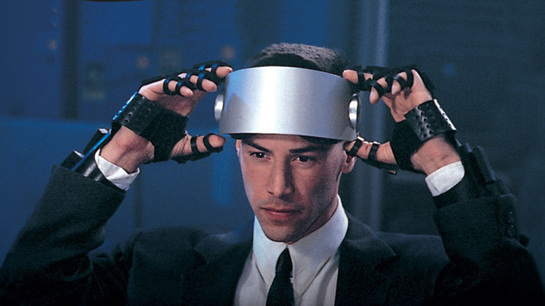 Johnny Mnemonic lifting visor