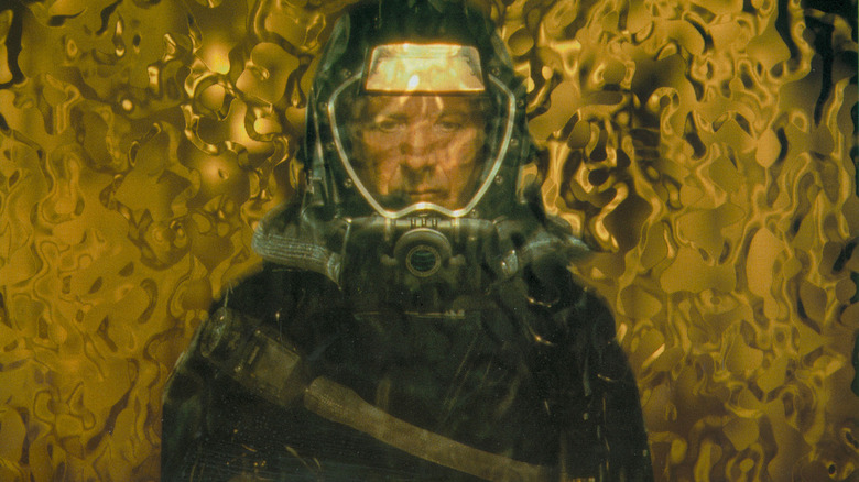 Norman Goodman in space suit in Sphere