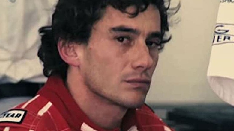 ayrton senna intense stare