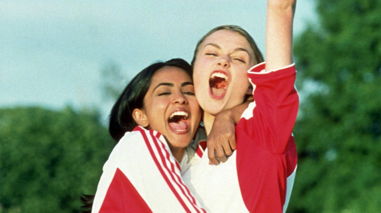 Parminder Nagra and Keira Knightley in Bend it Like Beckham