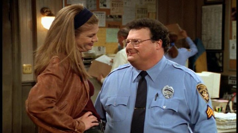 Kristen Johnston and Wayne Knight in 3rd Rock from the Sun