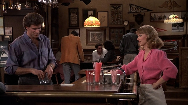 Ted Danson and Shelley Long in Cheers