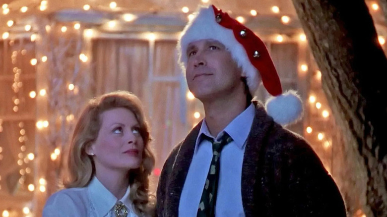 Ellen looks at Clark in Christmas Vacation