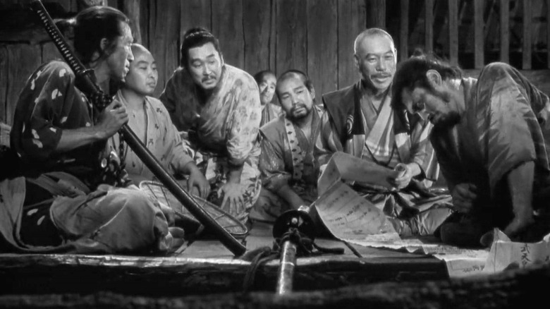 Elenco de Sete Samurais 1954