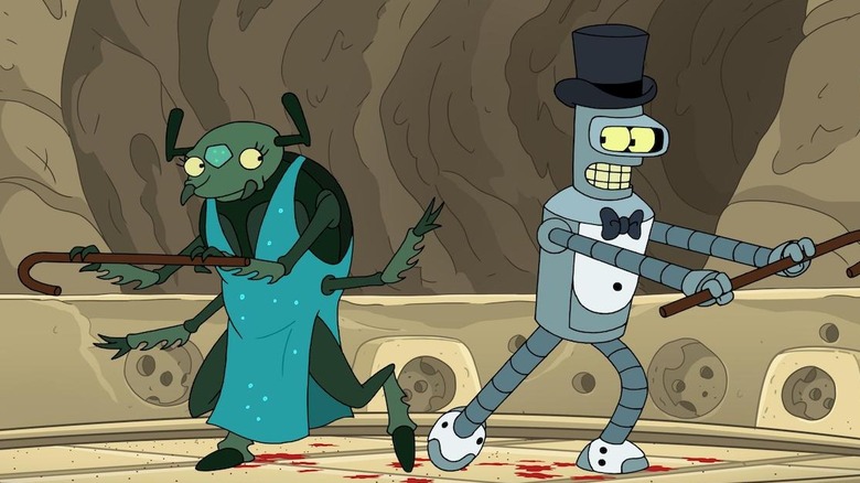 Futurama, Dung Beetle Shaman and Bender