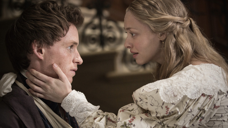 Eddie Redmayne and Amanda Seyfried in Les Misérables