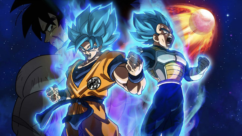 A poster of Dragon Ball Super Broly