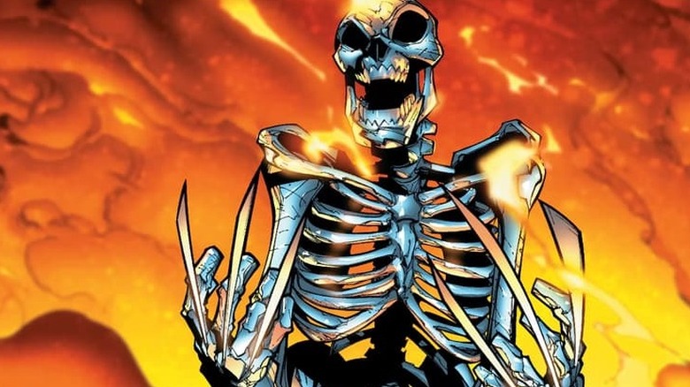 Wolverine Adamantium Skeleton Marvel Comics