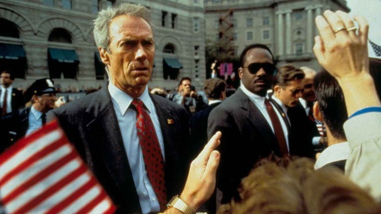 Clint Eastwood Gregory Alan Williams In the Line of Fire