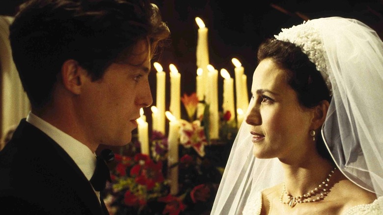 Hugh Grant and Andie MacDowell in Four Weddings and a Funeral