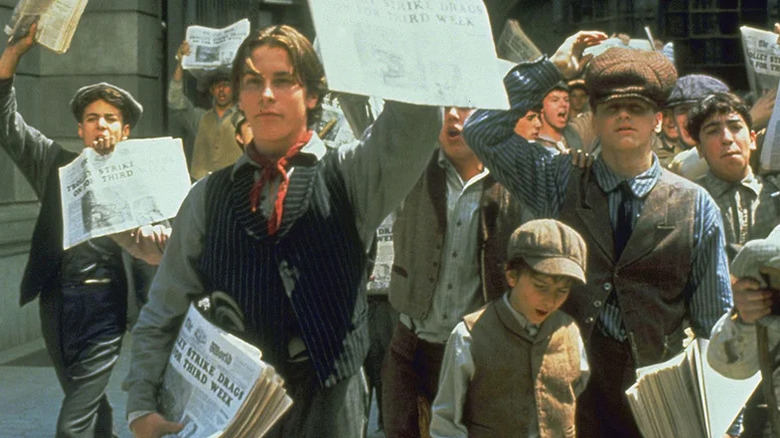 Newsies on strike