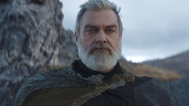 Ray Stevenson's Baylan Skoll with his grey beard on Ahsoka