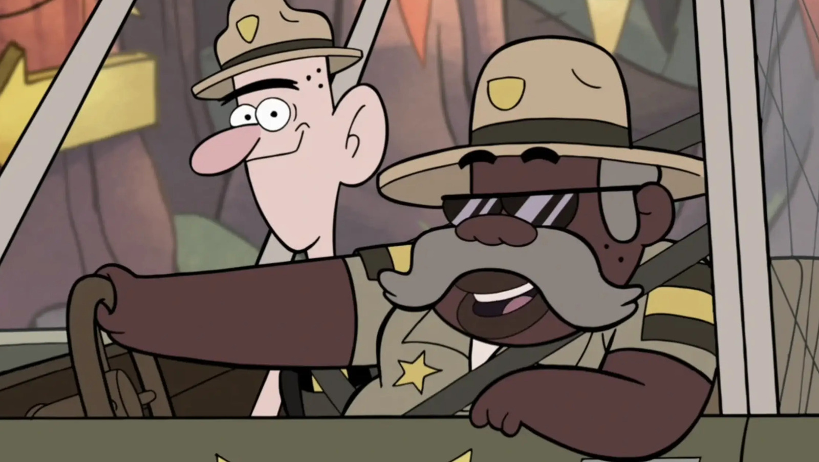 Gravity falls gay cops