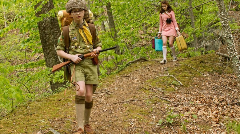 Moonrise Kingdom, Sam e Suzy na floresta