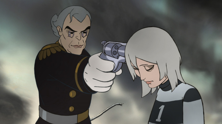 Animated Danny Huston and Robin Wright in "The Congress."