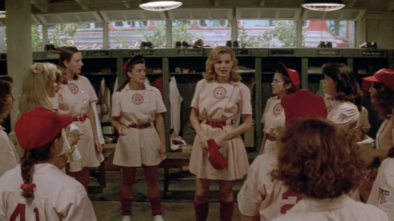 team geena davis Madonna rosie o'donnell a league of their own