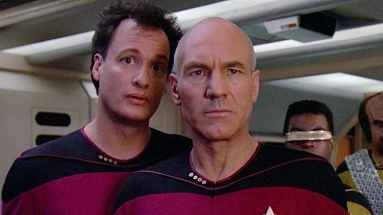 John de Lancie, Patrick Stewart, Star Trek: The Next Generation