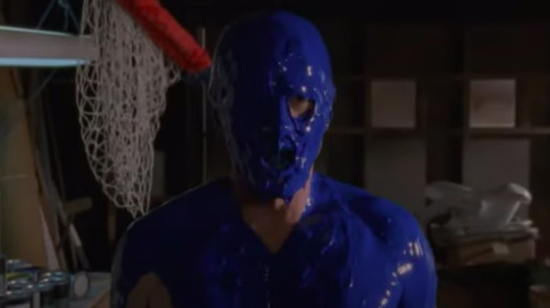 Bryan Cranston Malcolm in the Middle blue paint