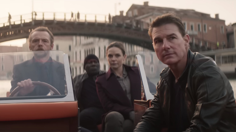 Mission: Impossible - Dead Reckoning Part One Simon Pegg, Ving Rhames, Rebecca Ferguson, Tom Cruise