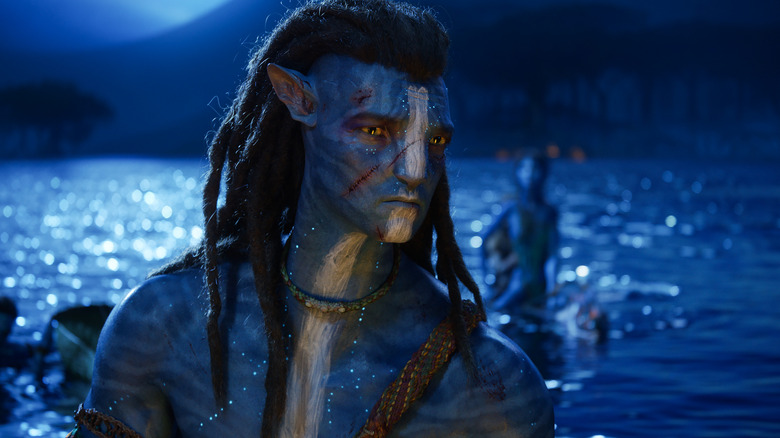 Sam Worthington in Avatar: The Way of Water