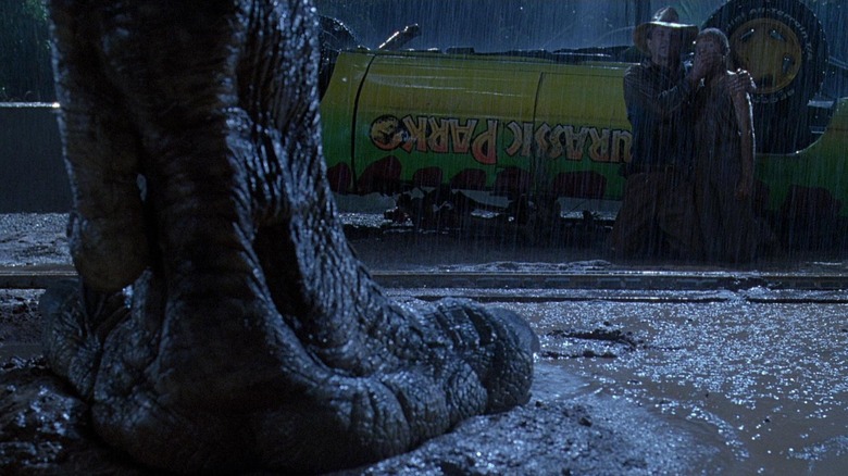 Jurassic Park T-rex foot 