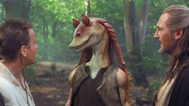 Obi-Wan, Jar Jar e Qui-Gon