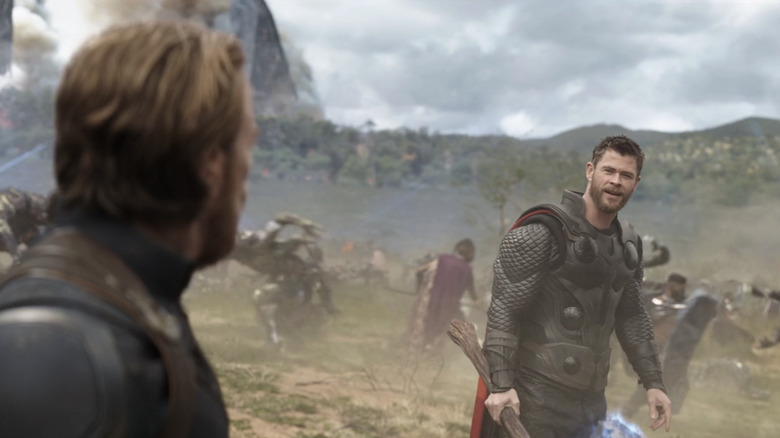 Chris Hemsworth Vingadores Guerra Infinita