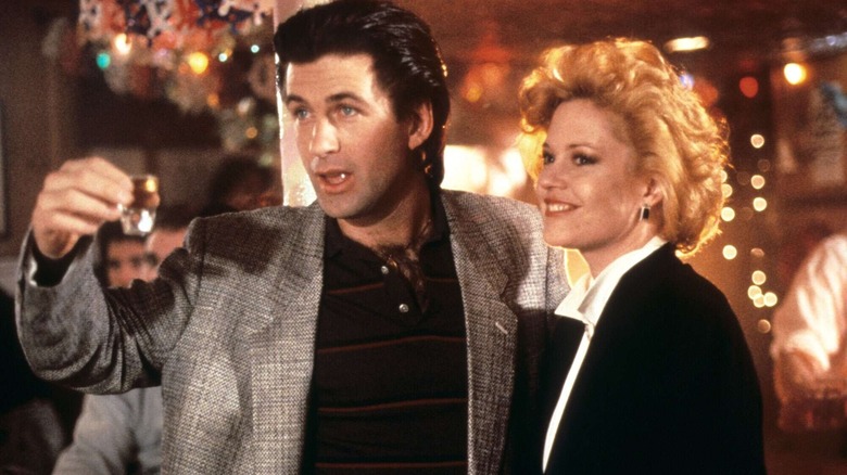 Alec Baldwin and Melanie Griffith in Working Girl