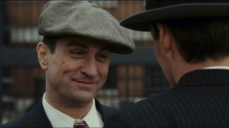 Once Upon a Time in America de niro grinning in floppy hat
