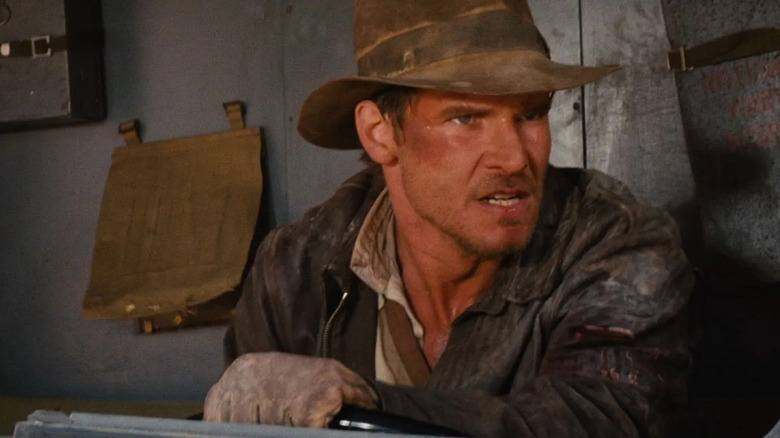 The truck chase scene in Raiders of the Lost Ark